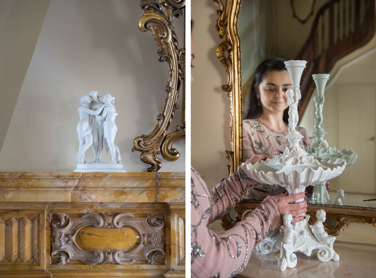 Ginori porcelain collection at Principe Hotel in Florence | © Francesca Pagliai Photographer